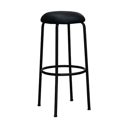 Banqueta alta negro