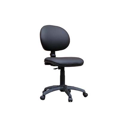 Silla neumatica sin brazos biro negro/a
